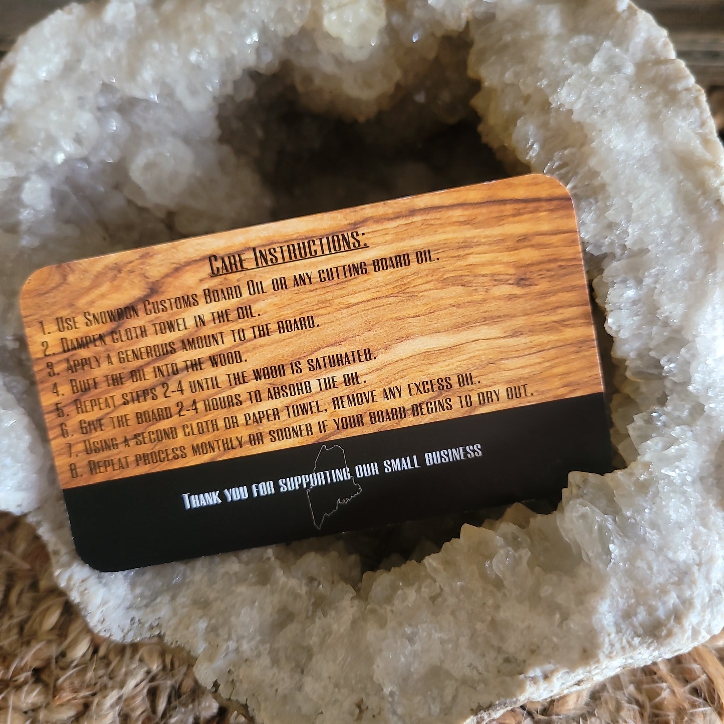 Snowdon Customs Organic Board Butter