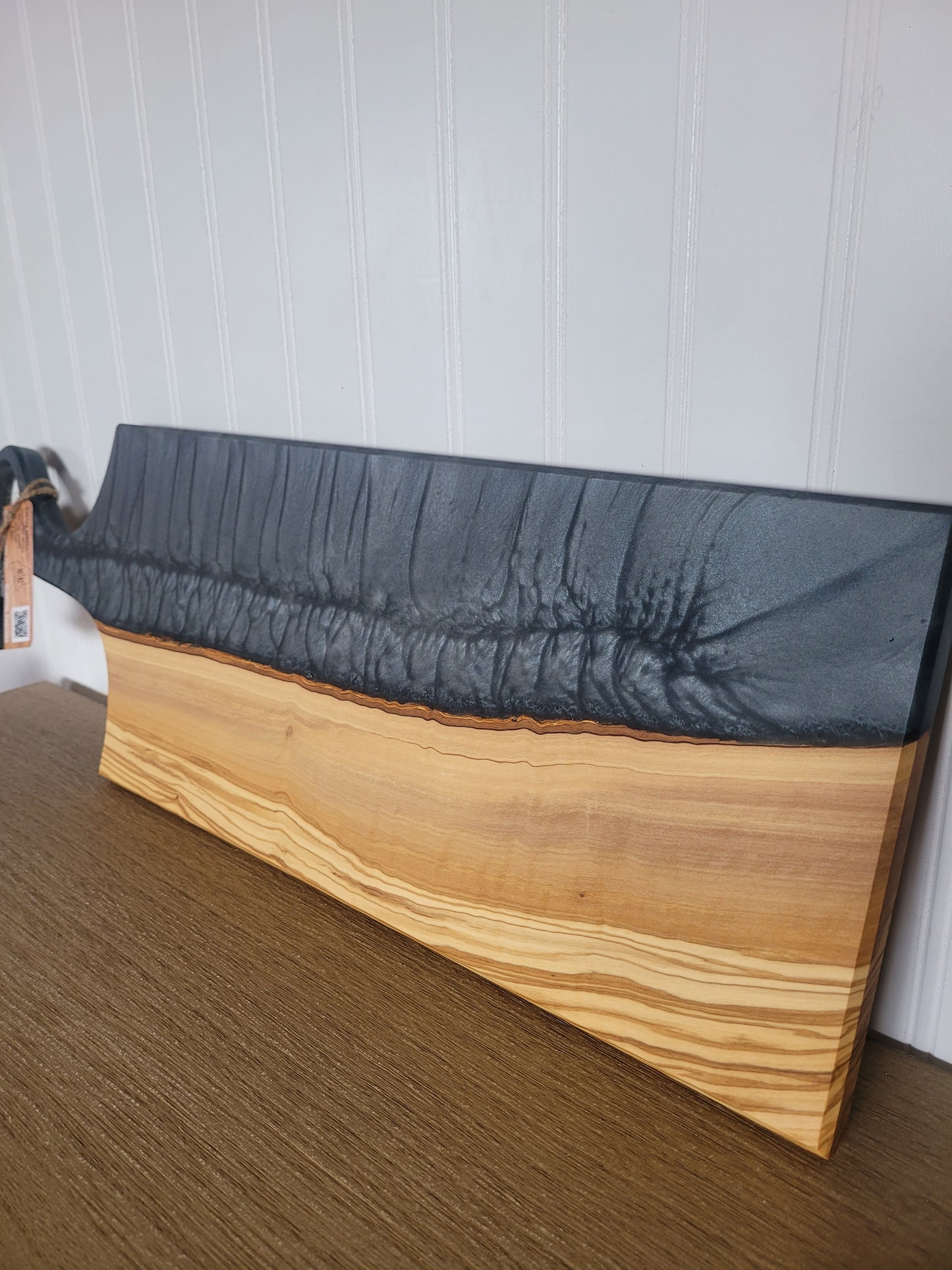 Resin and Wood Paddle Board