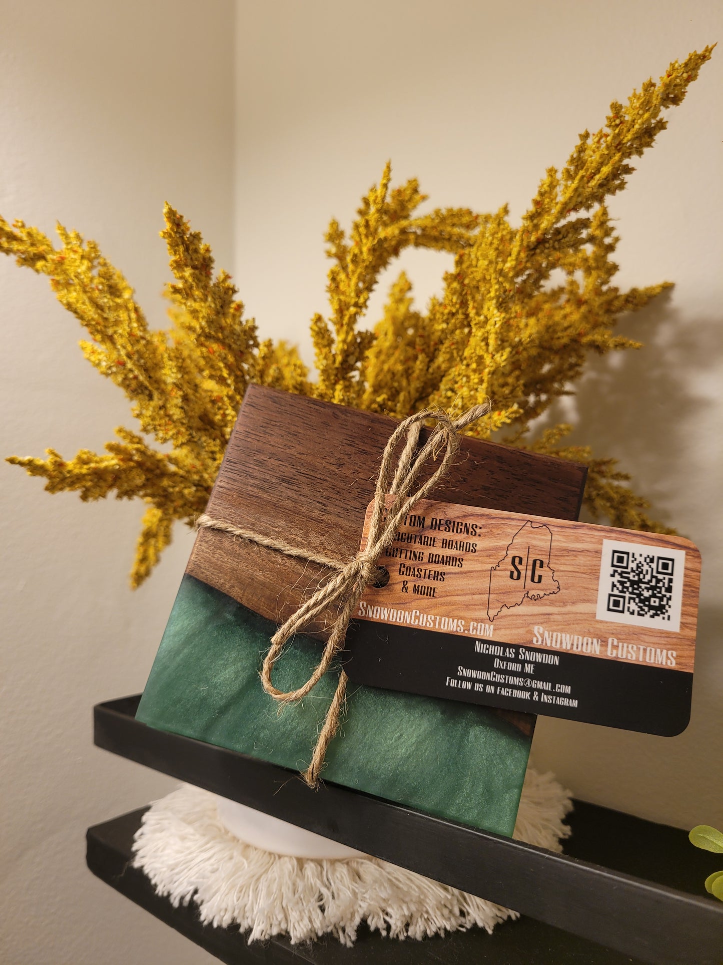 Resin & Wood Coasters