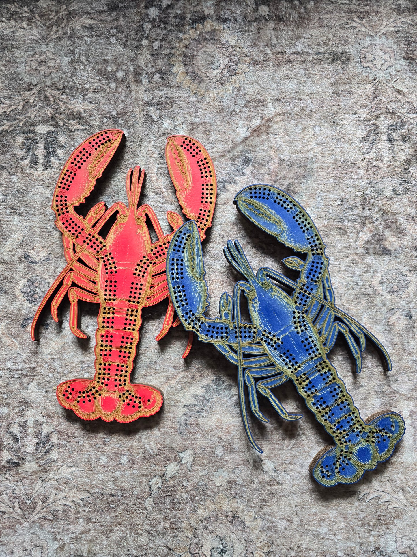 **Lobster π¦ Cribbage Board