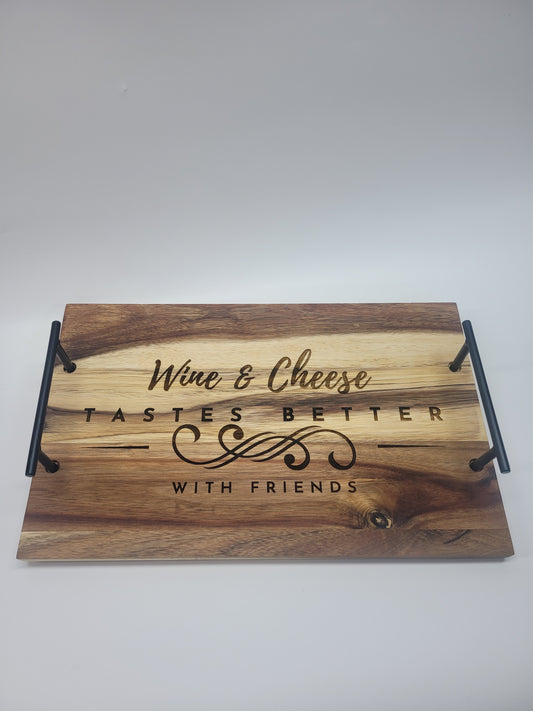 Wine & Cheese Board