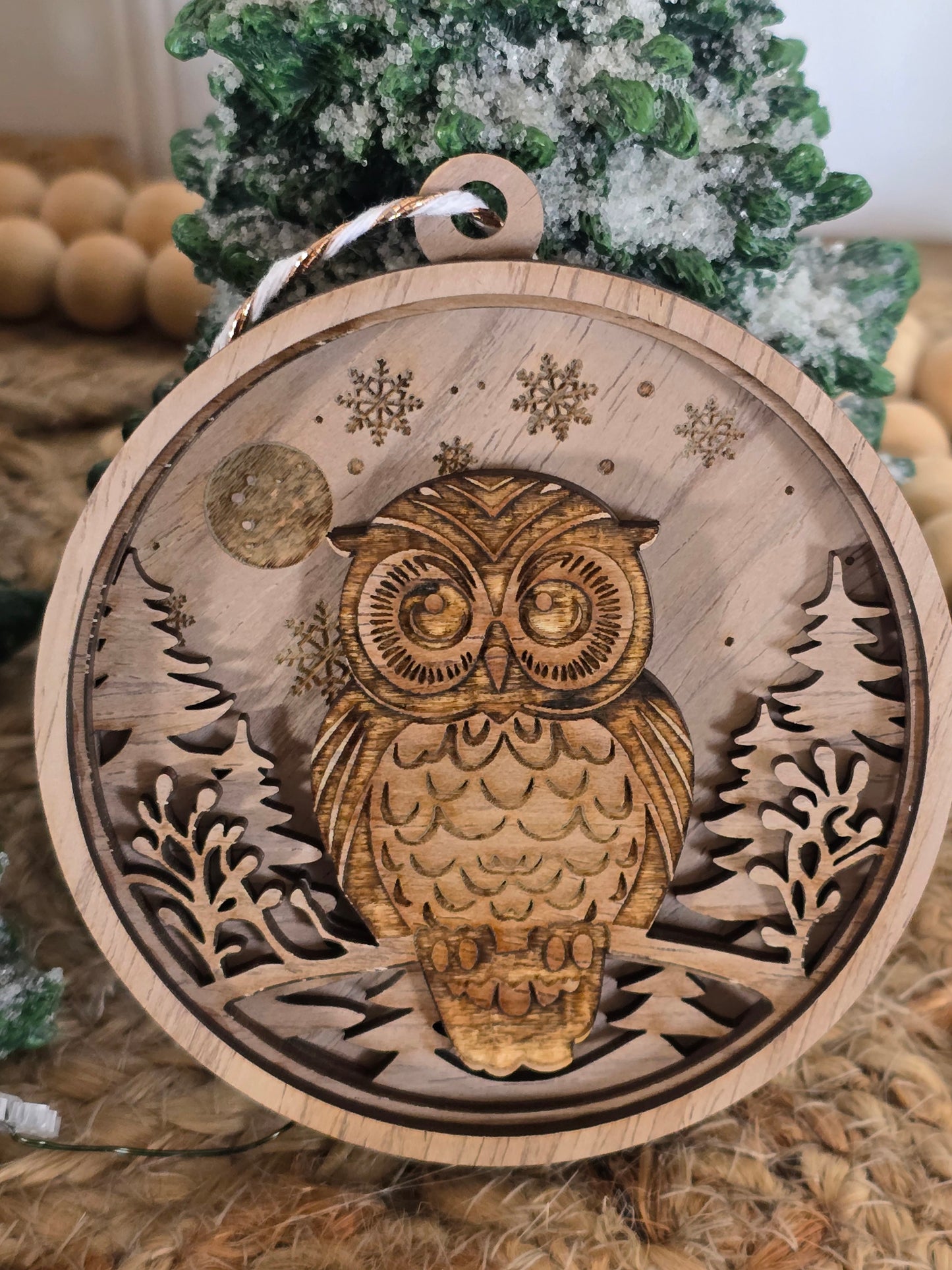Wooden Christmas Ornaments