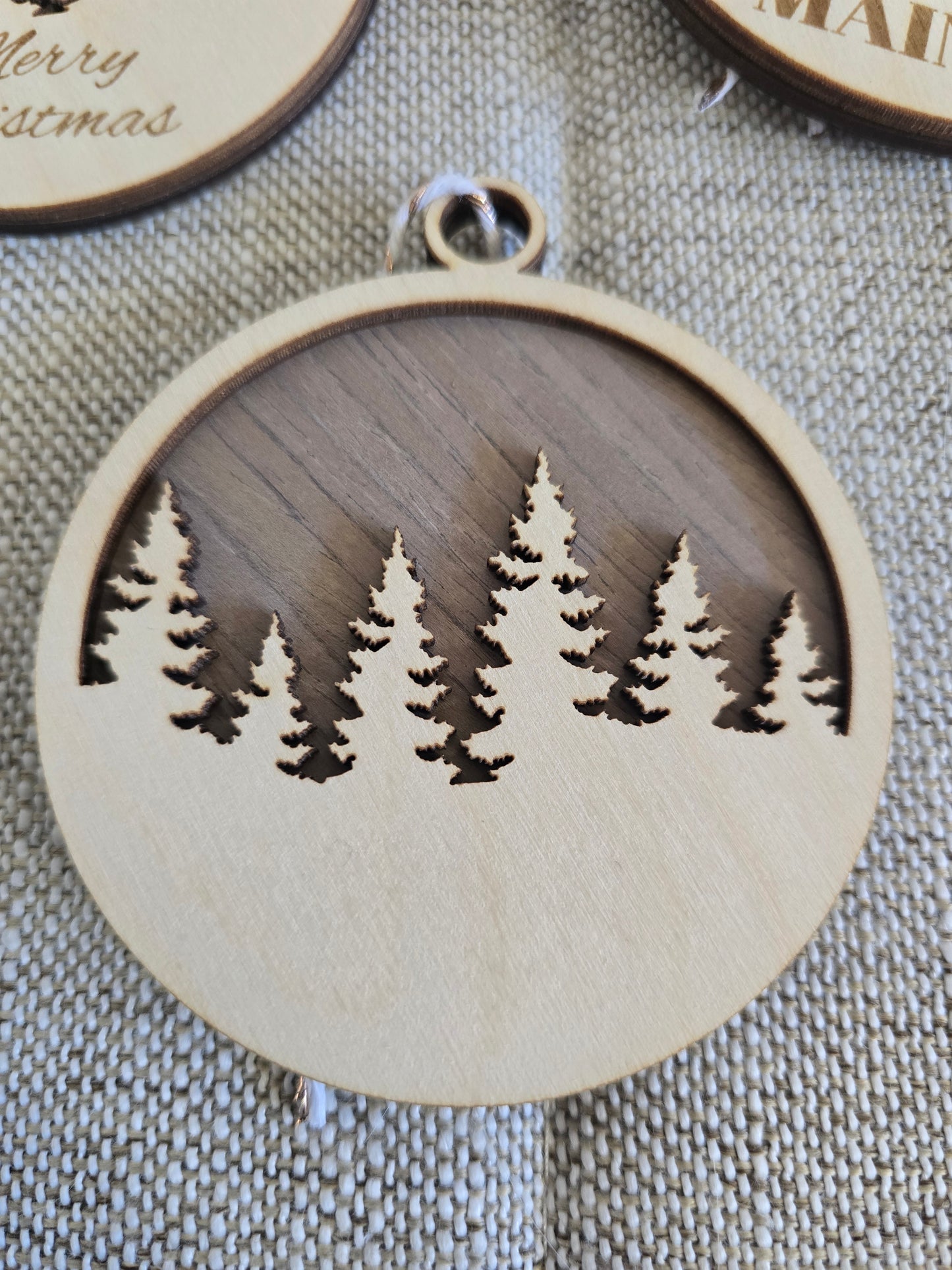 Wooden Christmas Ornaments