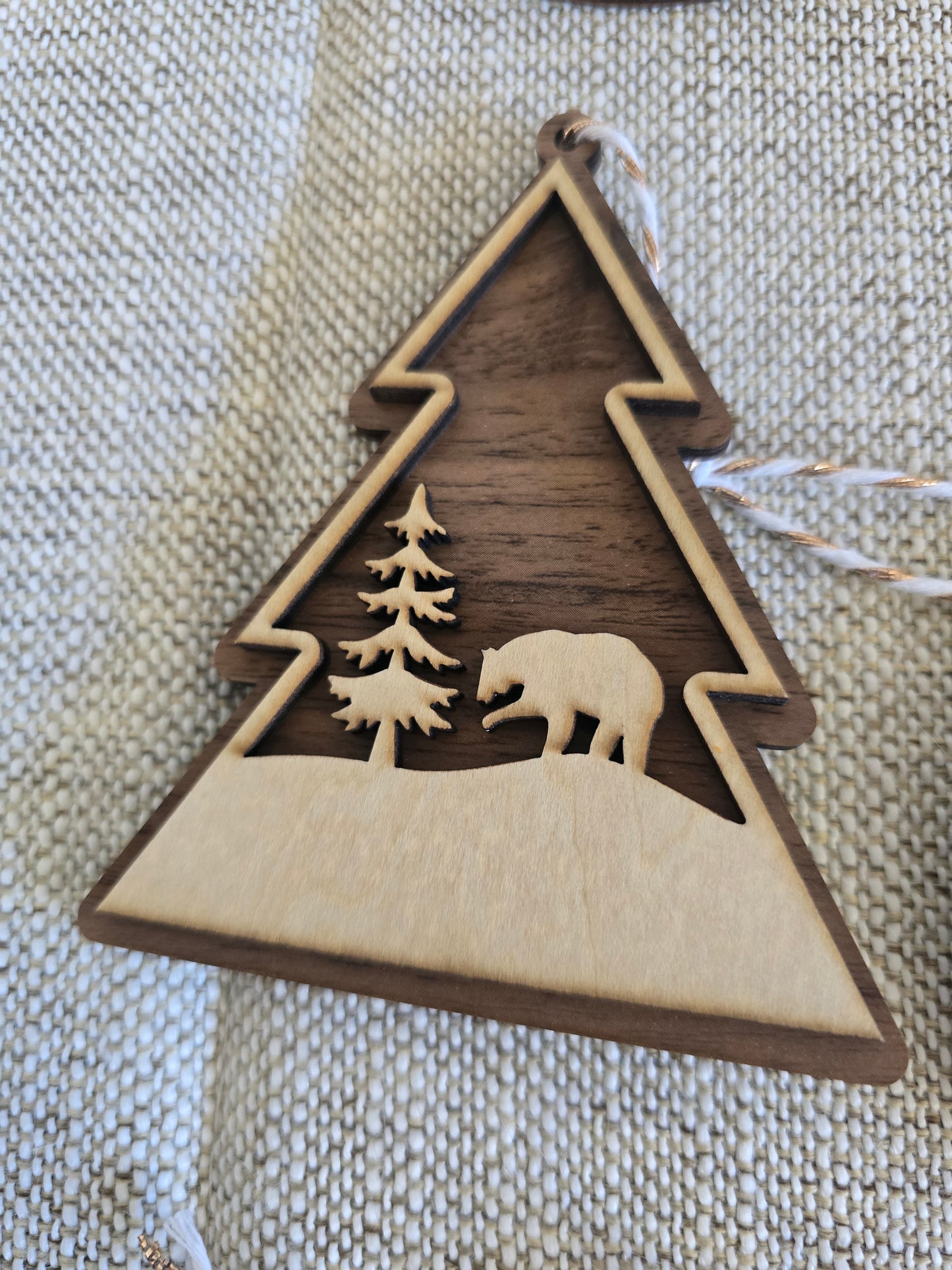 Wooden Christmas Ornaments