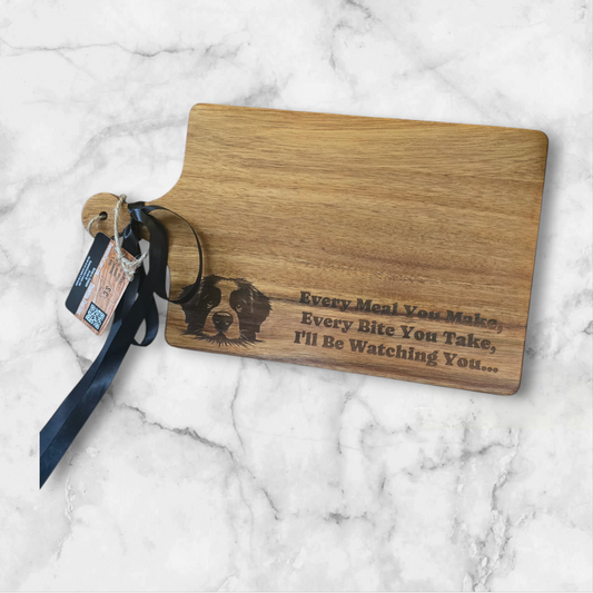 Paddle Cutting Board - Pick Your Engraving