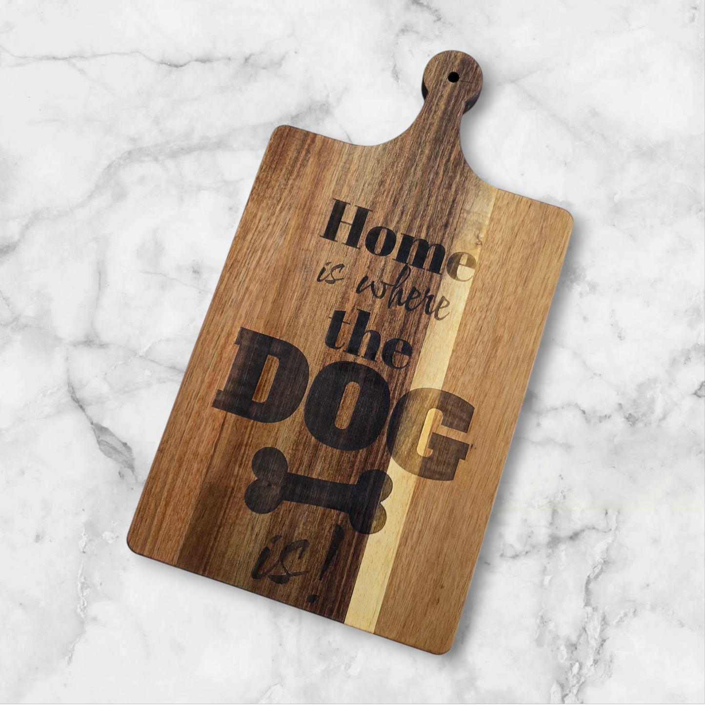 Paddle Cutting Board - Pick Your Engraving