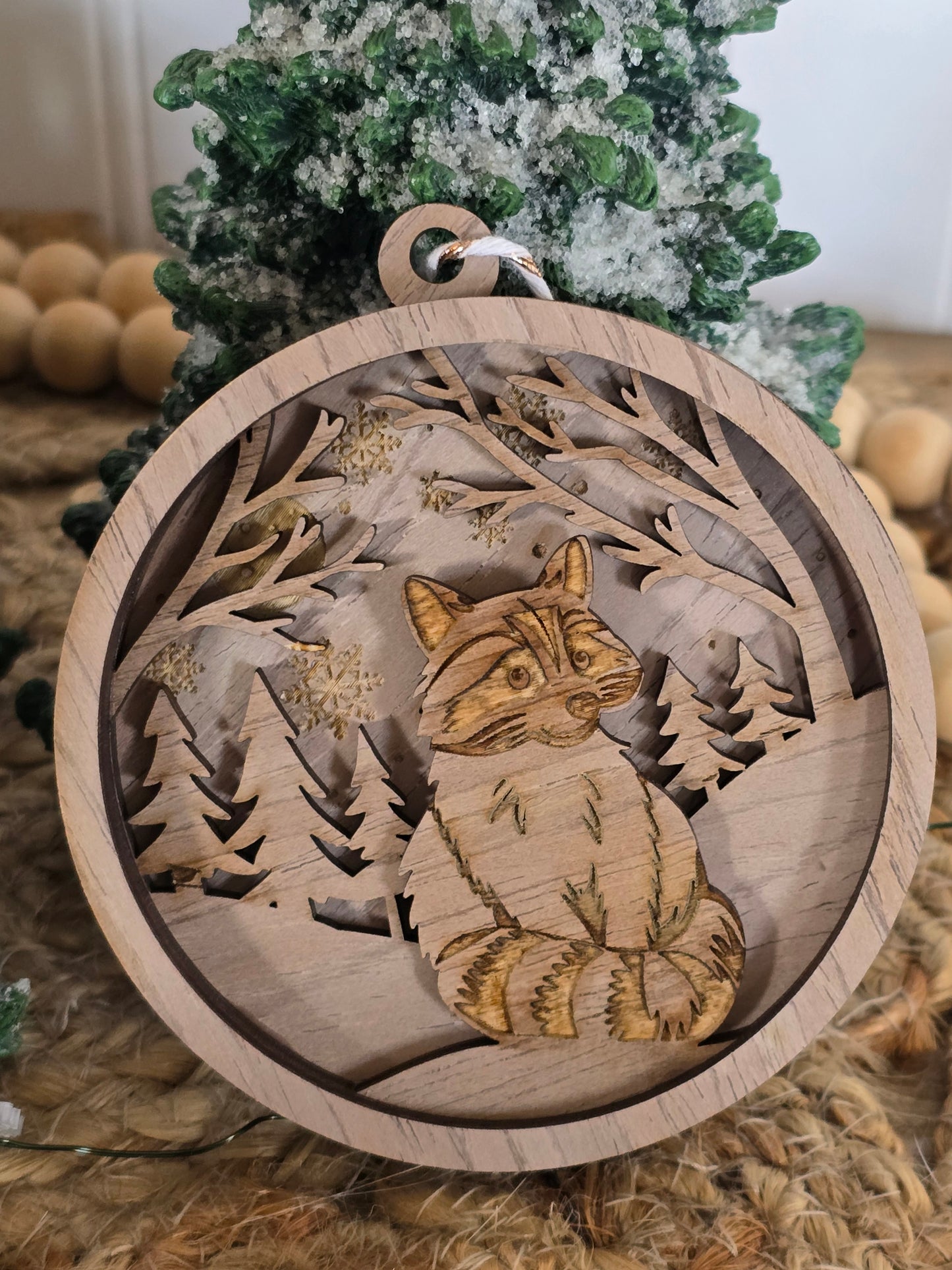Wooden Christmas Ornaments