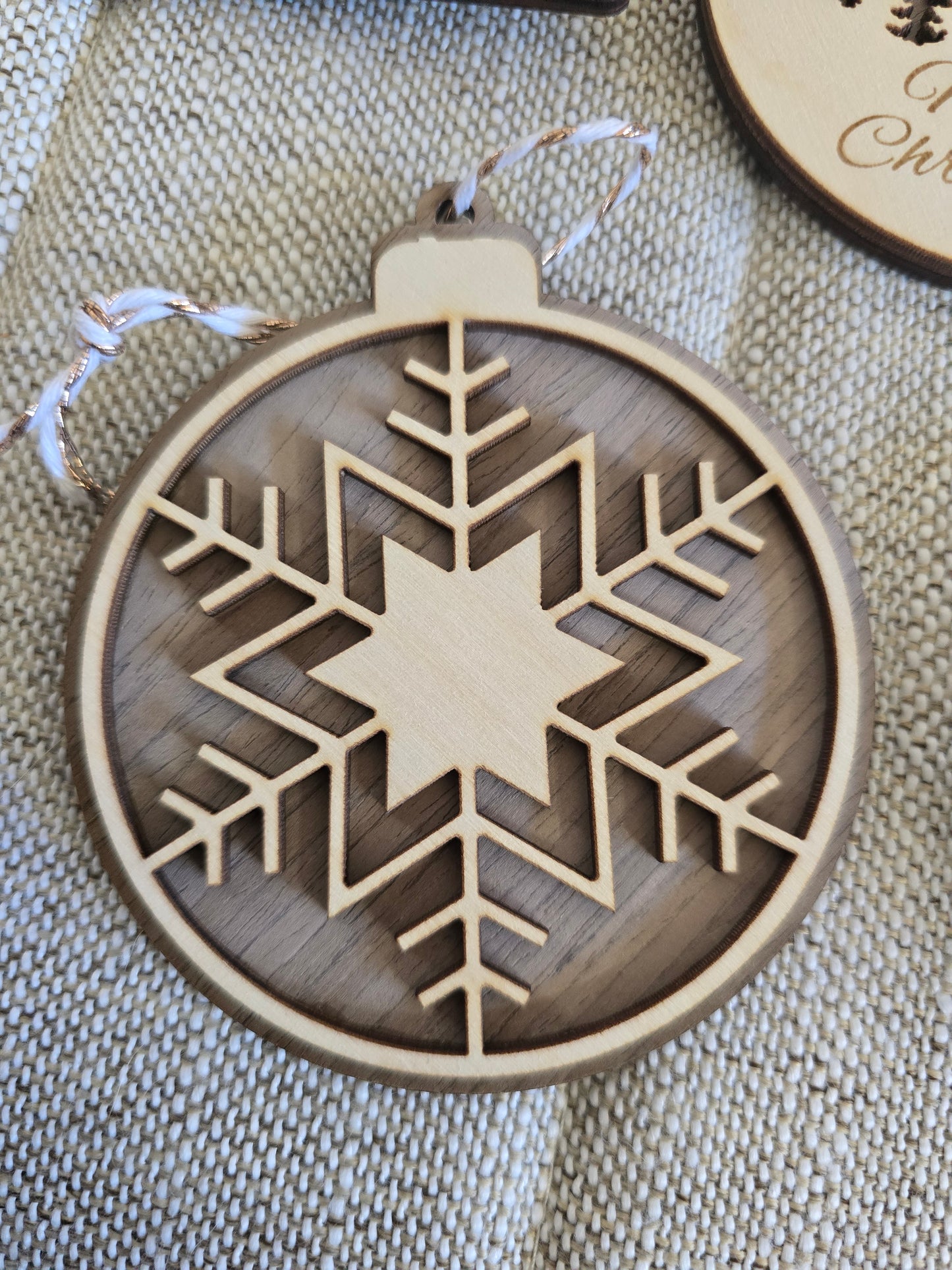 Wooden Christmas Ornaments