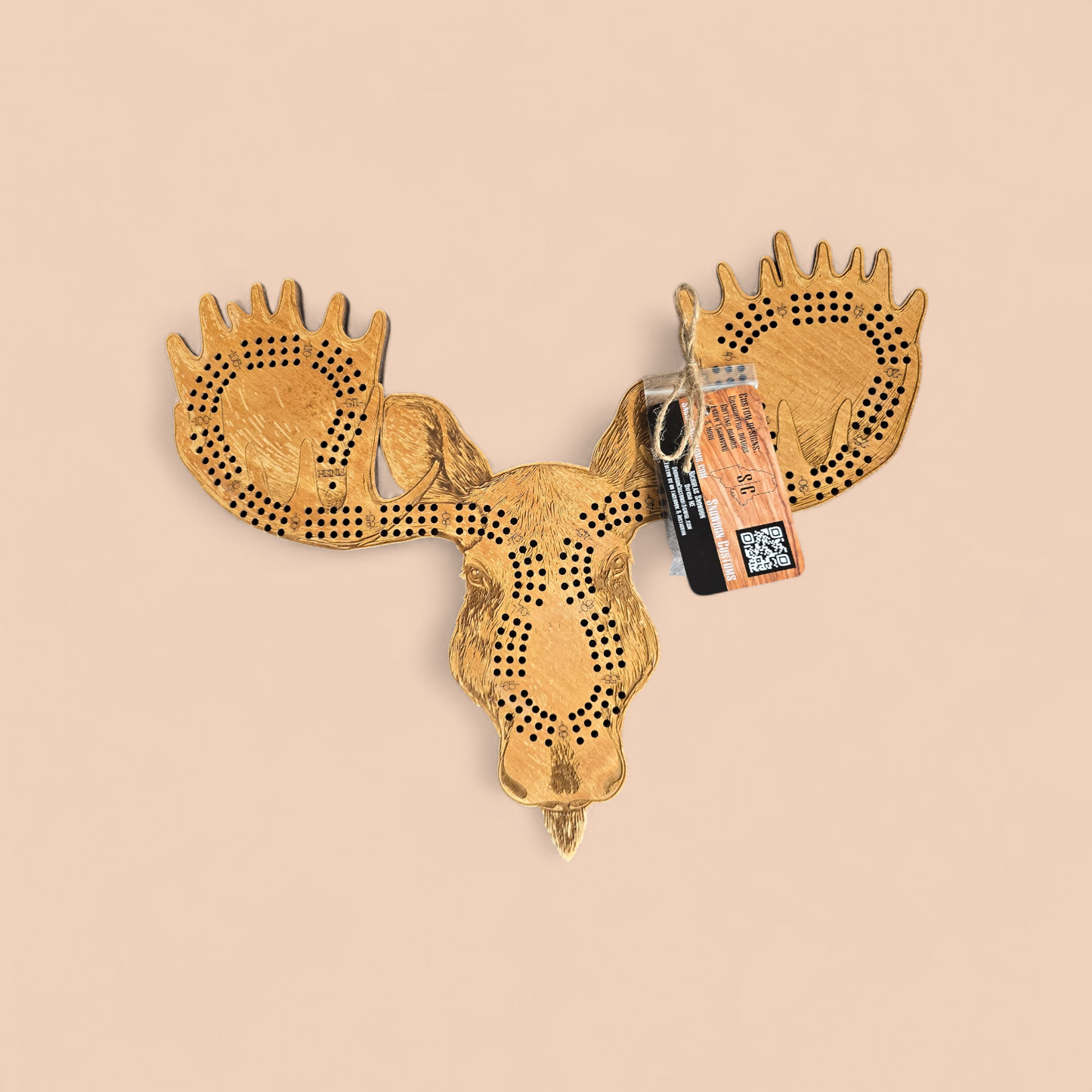 Moose Cribbage Board 🫎