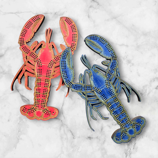 **Lobster 🦞 Cribbage Board