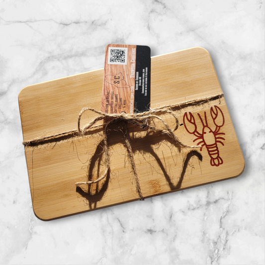 Small Resin Filled Bamboo Cutting Boards