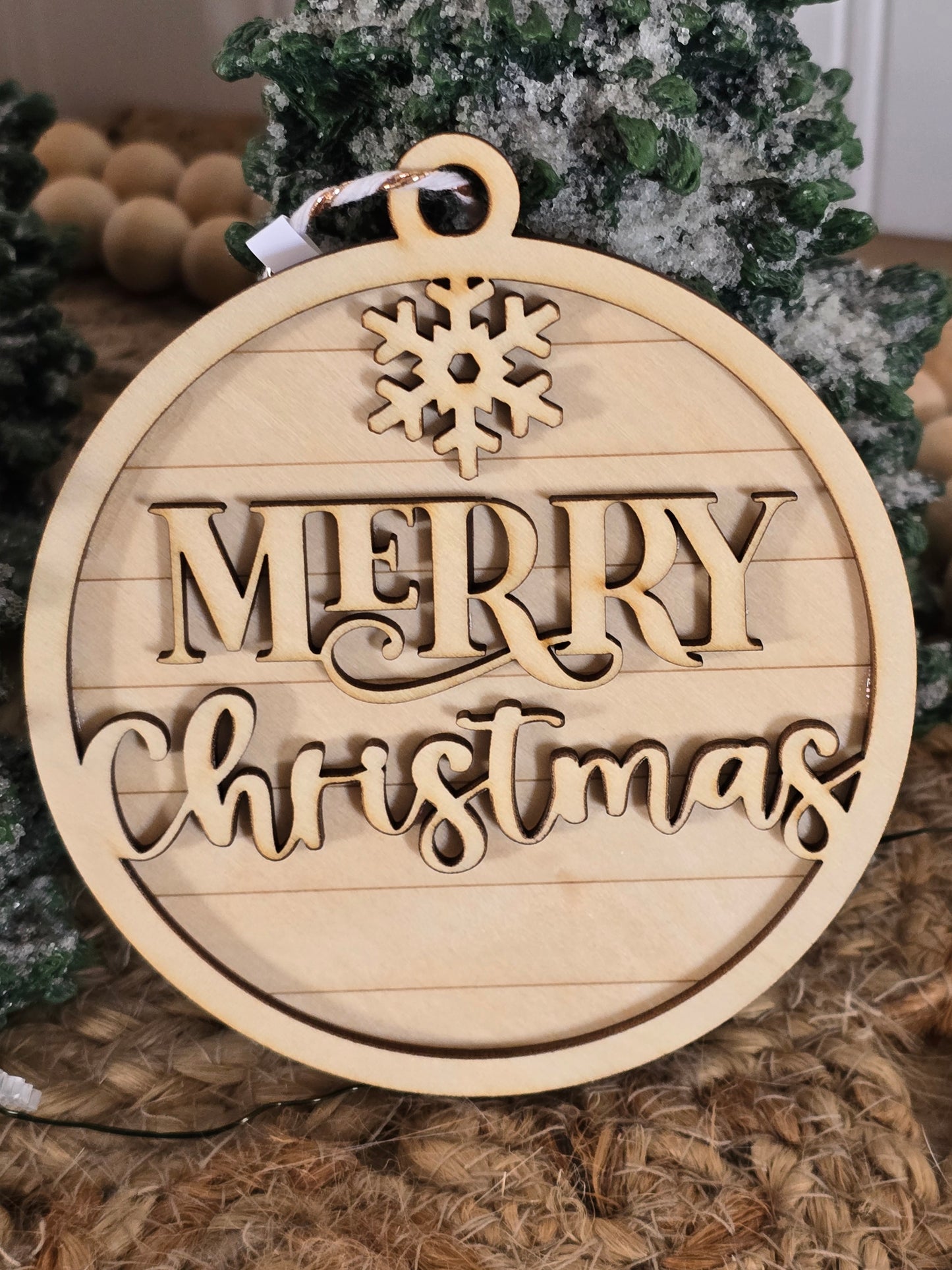 Wooden Christmas Ornaments