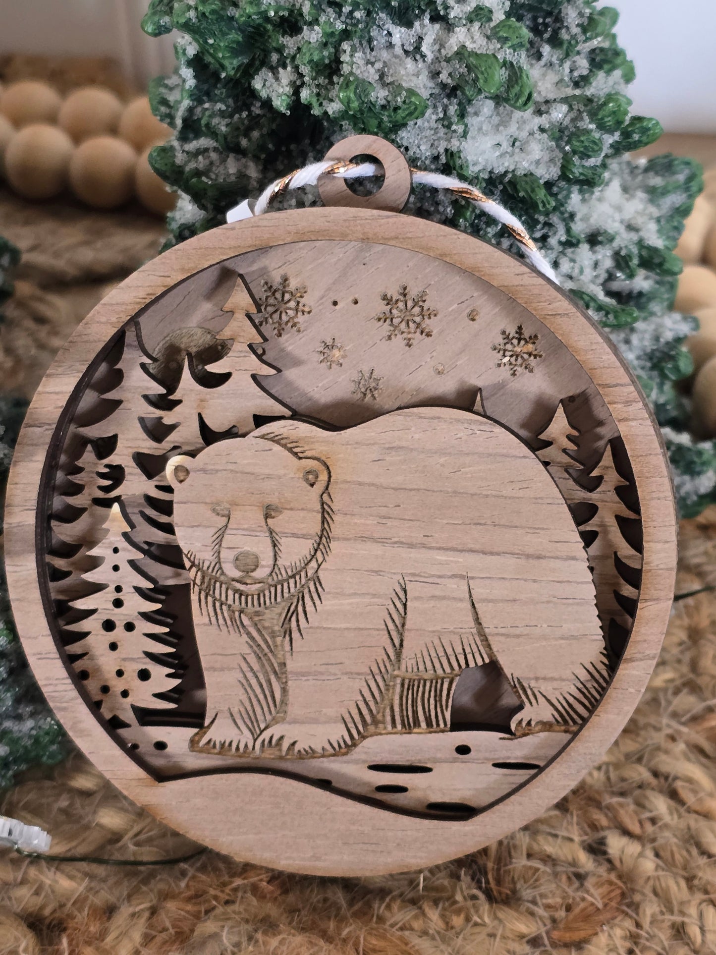 Wooden Christmas Ornaments
